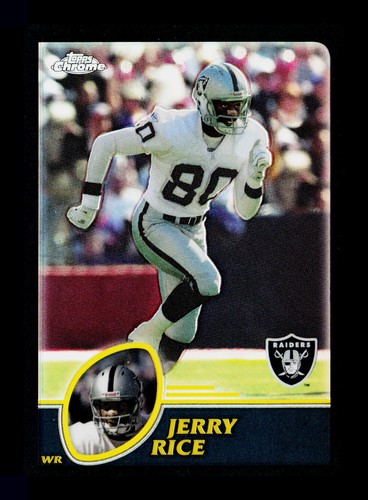 2003 jerry rice topps chrome - jerry,
