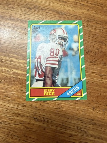1986 topps jerry - 1986, rice